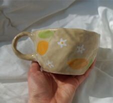 Kubek ceramiczny ręcznie robiony w cytryny na sprzedaż  PL
