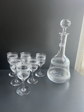 Carafe verres cristal d'occasion  Le Grand-Quevilly