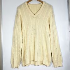 Vintage jumper cream for sale  SKIPTON