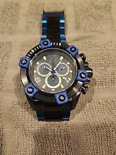 Invicta Reserve JT Grand Octane cronógrafo preto azul relógio masculino PRECISA DE BATERIA, usado comprar usado  Enviando para Brazil