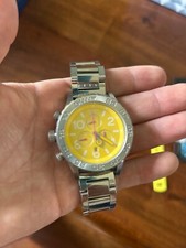 Relógio Nixon Minimize 42-20 cronógrafo aço inoxidável amarelo, usado comprar usado  Enviando para Brazil