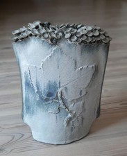 Blumenvase keramik türkis gebraucht kaufen  Nürnberg