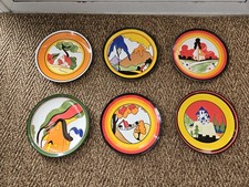 6pcs wedgwood clarice for sale  BEDFORD