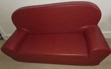 Red real leather for sale  CLITHEROE