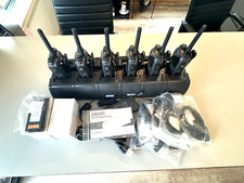 6 Hytera PD752i DMR digital UHF 450-520 MHz com acessórios, estado GRT, extras comprar usado  Enviando para Brazil