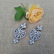 Boucles oreilles vintage d'occasion  Pont-l'Évêque