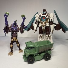 Lote Transformers: 1998 Beast Wars Terrorsaur + Voyager Vector Prime + Devastator comprar usado Lote Transformers: 1998 Beast Wars Terrorsaur + Voyager Vector Prime + Devastator comprar usado  Enviando para Brazil