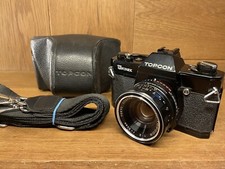 Usado, *Preto super raro: Exc+5 com estojo* Câmera de Filme Topcon Unirex HI Topcor 50mm F/2 comprar usado  Enviando para Brazil
