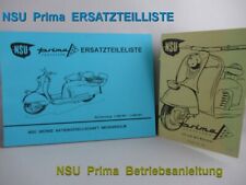 Nsu prima ersatzteilliste gebraucht kaufen  München