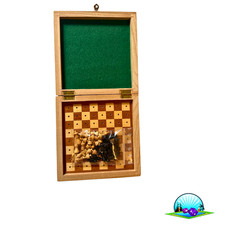 Schach holzbrett figuren gebraucht kaufen  Lauterbach