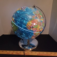 Illuminated globe stand for sale  Albemarle