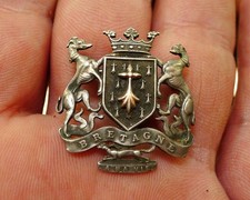 Broche argent plaqué d'occasion  Sarzeau