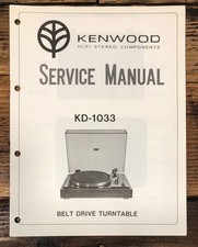 Kenwood 1033 record d'occasion  Expédié en Belgium