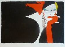 Litografia RENE GRUAU Seba (luva vermelha) ASSINADA À MÃO. Ilustrador Dior Givenchy comprar usado Litografia RENE GRUAU Seba (luva vermelha) ASSINADA À MÃO. Ilustrador Dior Givenchy comprar usado  Enviando para Brazil