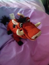 Pumbaa plush soft for sale  BARNET