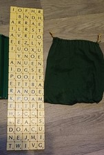 Bag scrabble letter for sale  GRAYS