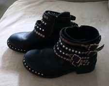 Damen stiefeletten nieten gebraucht kaufen  Berlin