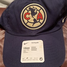 Boné de algodão unissex ajustável Nike Heritage86 Club America Strapback comprar usado  Enviando para Brazil