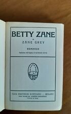 Zane grey betty usato  Roma