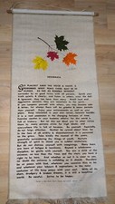 Desiderata scroll. message for sale  PAISLEY