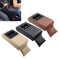 Console central automático apoio de braço travesseiro apoio de braço de carro capa almofada com copo e suporte para telefone comprar usado  Enviando para Brazil