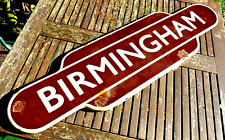 Birmingham enamel railway for sale  DAVENTRY