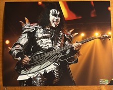 Foto KISS 8x10 autografada assinada por Gene Simmons com certificado de autenticidade comprar usado  Enviando para Brazil