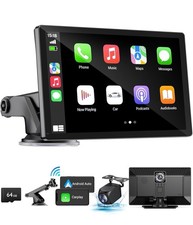 Soporte universal para teléfono móvil Carplay con succión para montaje en coche segunda mano  Embacar hacia Mexico