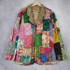 Vintage patchwork jacket for sale  Worcester