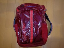 Mochila Patagonia Black Hole 25L vermelha resistente à água bolso lateral usada #3 comprar usado  Enviando para Brazil