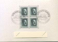 Germania 1936. foglietto usato  Tempio Pausania