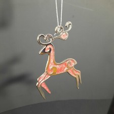 Silver pink enamel for sale  Fort Dodge