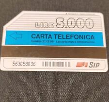 Scheda telefonica rara usato  Borgo Veneto