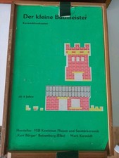 Steinbaukasten kleine baumeist gebraucht kaufen  Oebisfelde