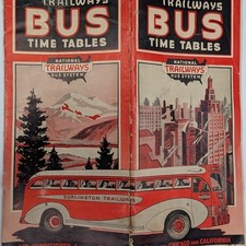 C1940s burlington trailways for sale  Evansdale