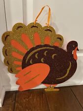 Thanksgiving glitter wooden for sale  San Pedro