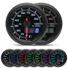 2" 52MM Digital&Pointer Oil Pressure Gauge 0-100PSI with Sensor for Auto Car  na sprzedaż  Wysyłka do Poland