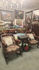 Chairs upholstered floral for sale  Austin