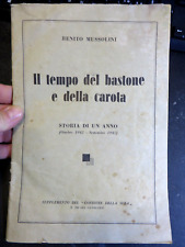 Benito mussolini tempo usato  Albenga