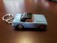 1953 CHEVY CORVETTE HARD TOP AZUL Chaveiro! CHAVEIRO fundido, usado comprar usado  Enviando para Brazil