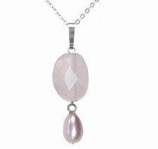 Rosenquarz anhänger rosa gebraucht kaufen  Roßdorf