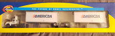 Caminhão Athearn #93146 American Mack com 2 28' trailers trem escala Ho comprar usado  Enviando para Brazil