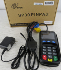 Cartão inteligente PAX SP30 e pin pad sem contato terminal de cartão de crédito com cabos comprar usado  Enviando para Brazil