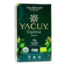 Chá de erva-mate verde orgânico certificado Yacuy - Gourmet Erva Mate Chimarrao - 1kg comprar usado  Enviando para Brazil
