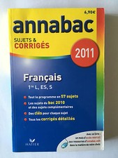 Annabac 2011 francais d'occasion  Romilly-sur-Seine