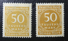Deutsches Reich Mi 275 a+b **, usado comprar usado Deutsches Reich Mi 275 a+b **, usado comprar usado  Enviando para Brazil