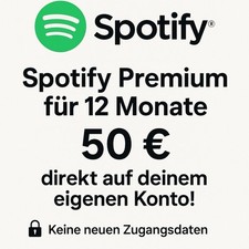 Spotify premium monate gebraucht kaufen  Wuppertal