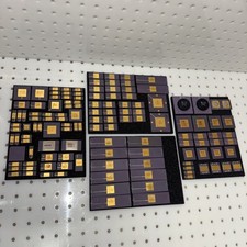 Procesadores IC de cerámica vintage colección de chips piezas doradas de los años 70-80 (mi lote 1). segunda mano  Embacar hacia Mexico
