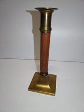 Bougeoir bois laiton d'occasion  Vagney