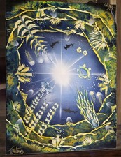 Original undersea painting for sale  Hollywood